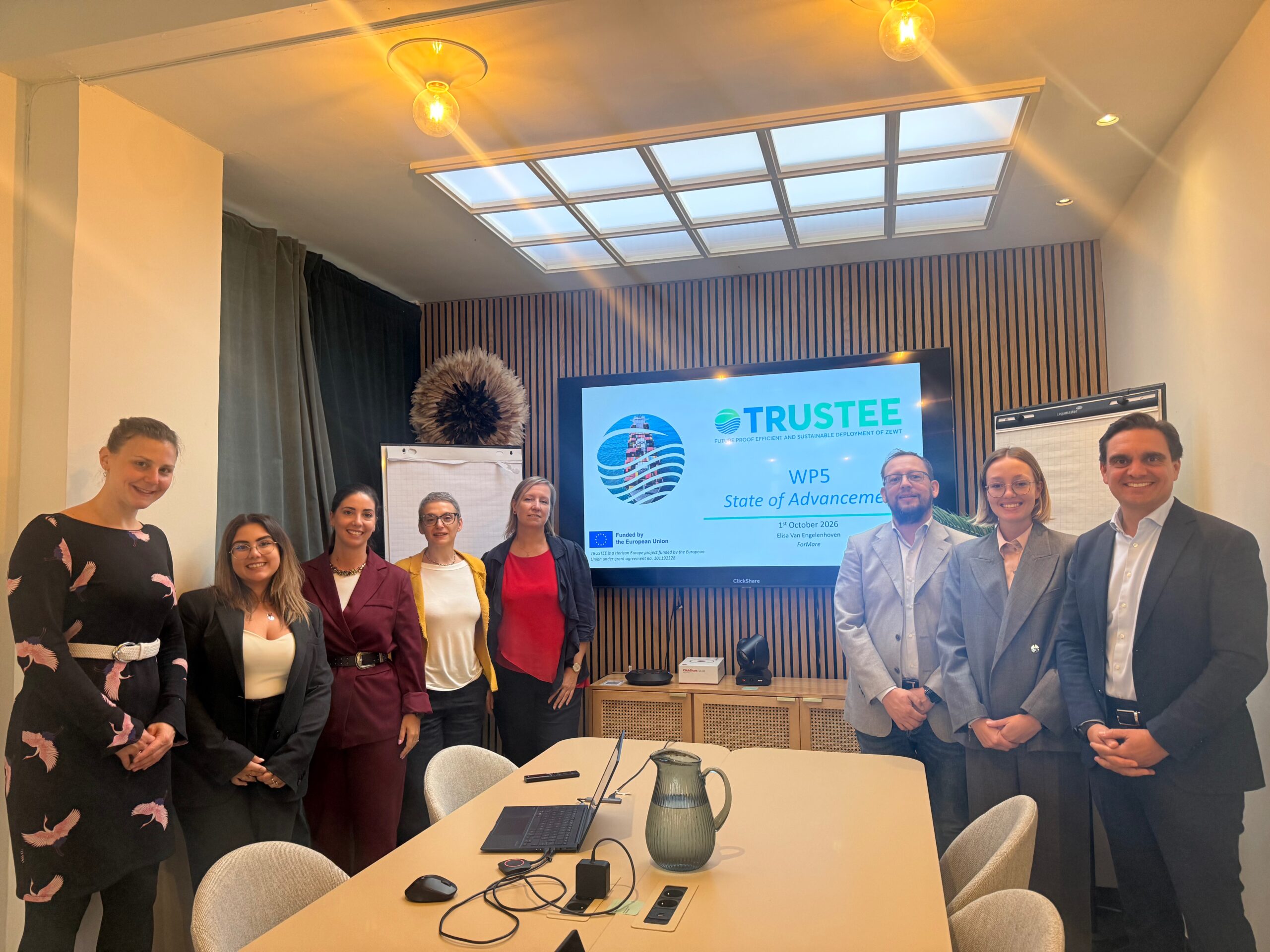 TRUSTEE Intermediate Review Meeting in Brussels